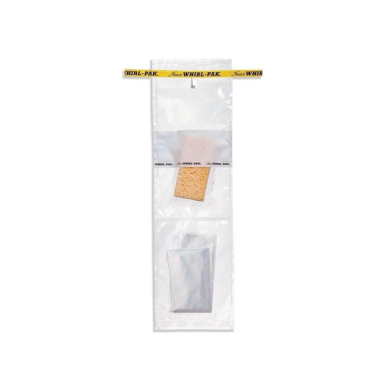 Bolsa Nasco Speci-Sponge para Monitoreo Ambiental de Superficies y Guantes Estériles 18 oz. (532 ml) - B01392WA