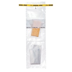 Bolsa  Whirl-Pak Nasco con Speci-Sponge Hidratada para Monitoreo Ambiental y Guantes Estériles 18 oz. (532 ml) - B01423WA