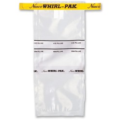 Bolsa Whirl-Pak con Tira de Escritura de 4 oz. (118 ml)  - Cinta Amarilla - B01062WA